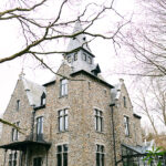 Façade du château Tenneville, Châteaux Manaux, Belgique
