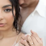 Regard de la future mariée